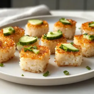 Knusprige Sushi-Reisbällchen