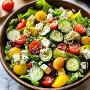 Köstlicher Mediterraner Salat