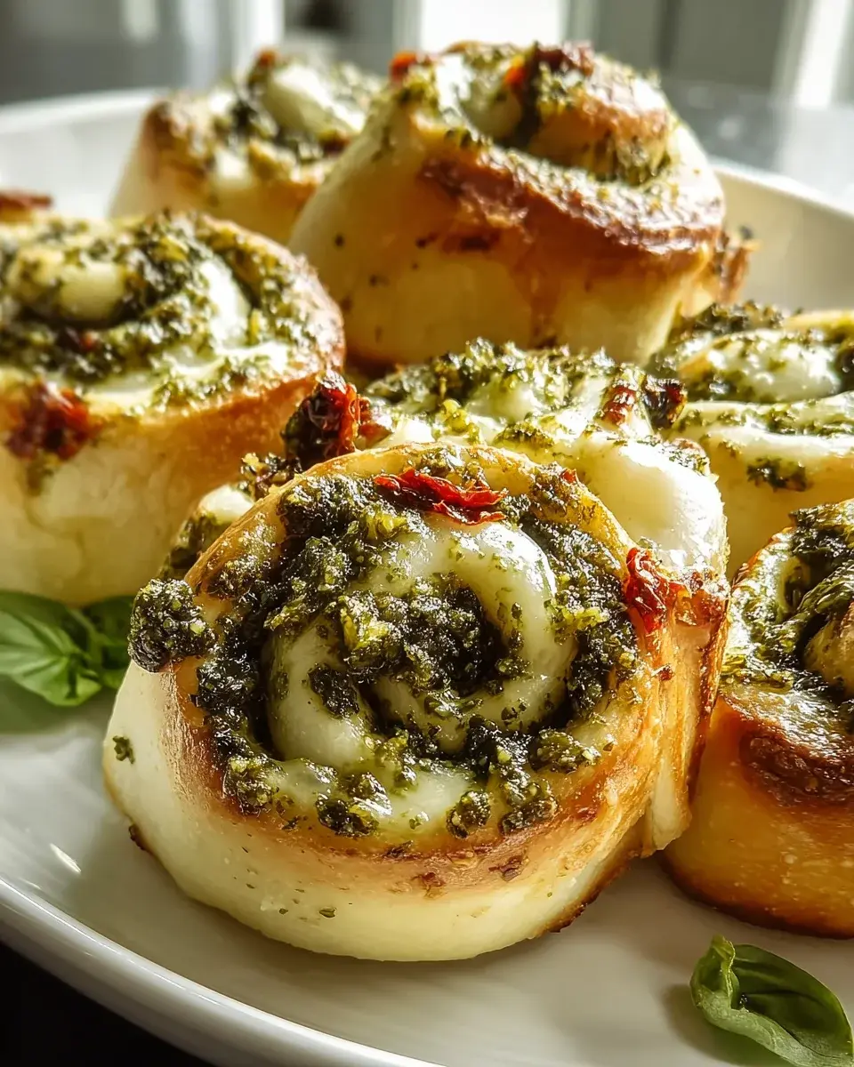 pizzaschneckenpestomozzarellarezept