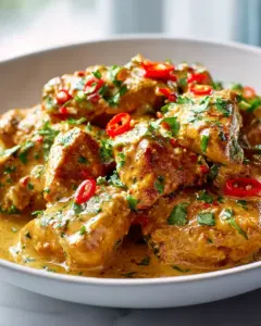 Würzige Brasilianische Kokosnuss Huhnchen
