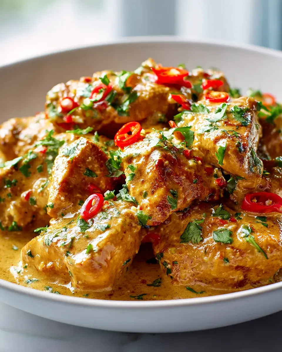 rezept würziges brasilianisches kokosnuss hühnchen
