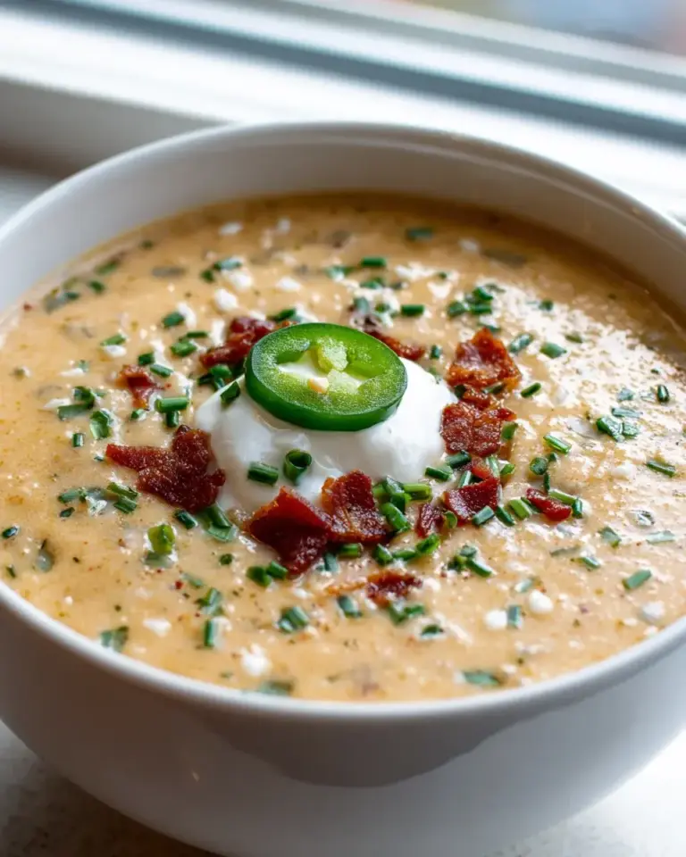 scharfe jalapeño kartoffelsuppe