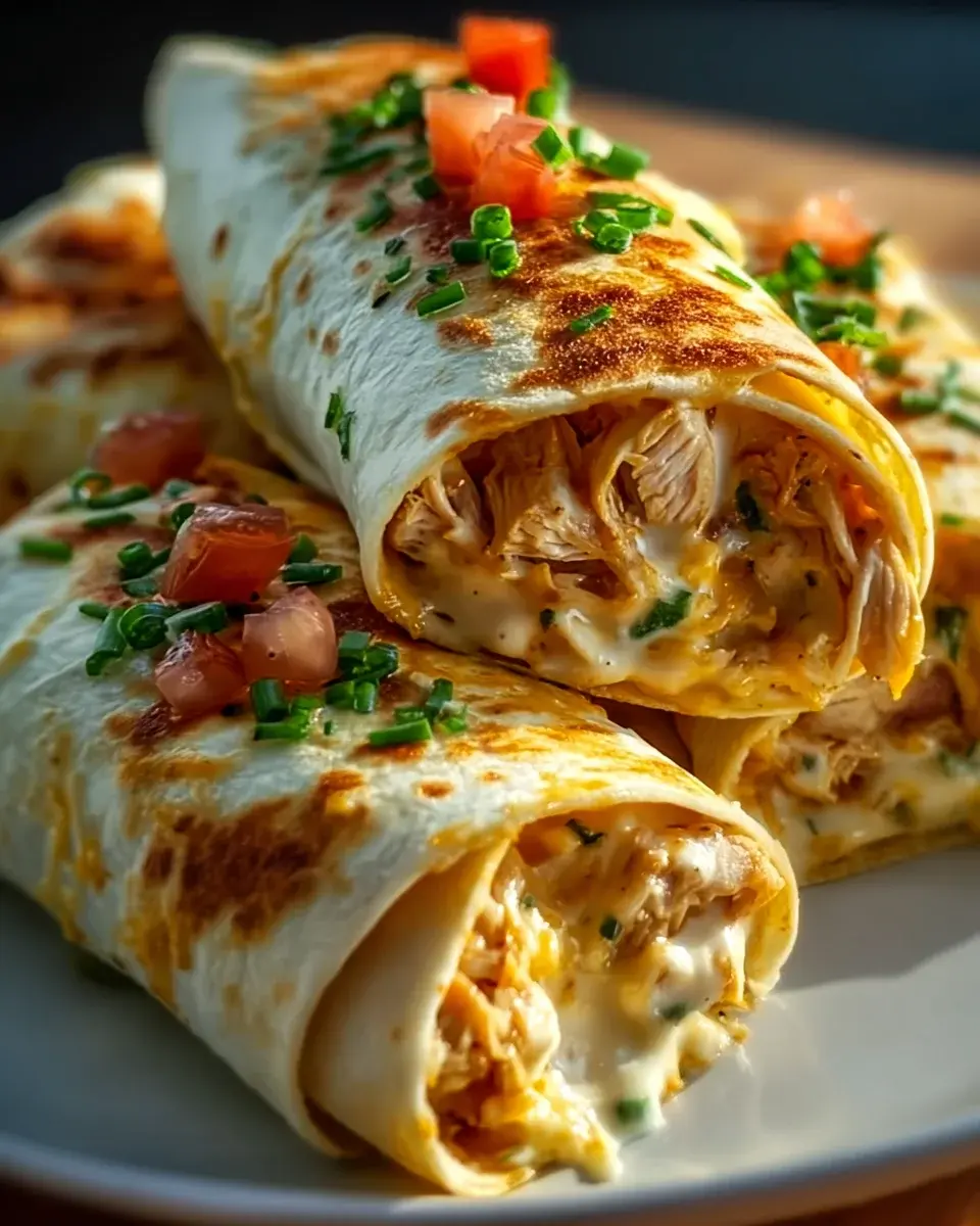 schnellekaseknoblauchhahnchenwraps