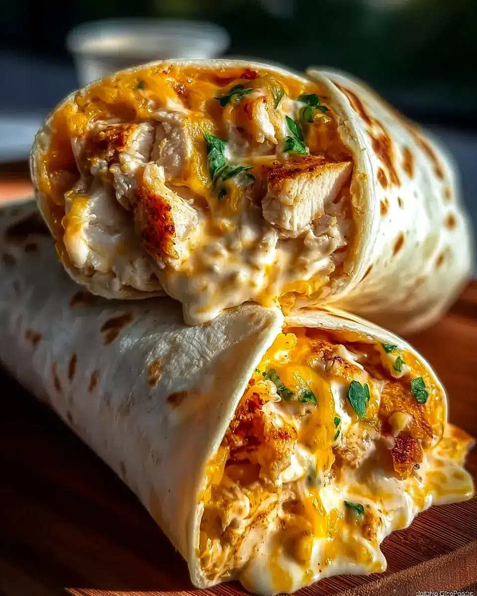 schnellekaseknoblauchhahnchenwrapsrezept