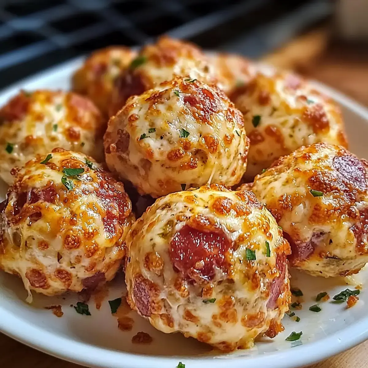 schnelle pizza bällchen rezept