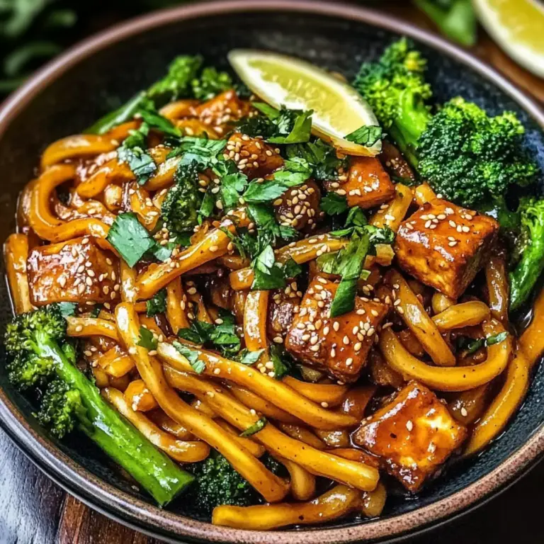 vegane Udon Nudeln Rezept