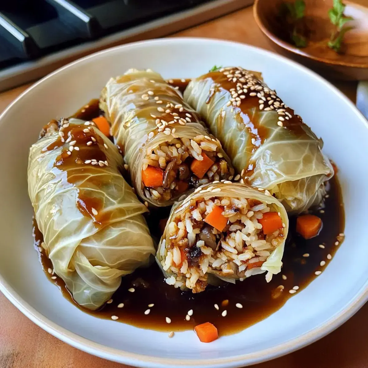vegane kohlrouladen rezept