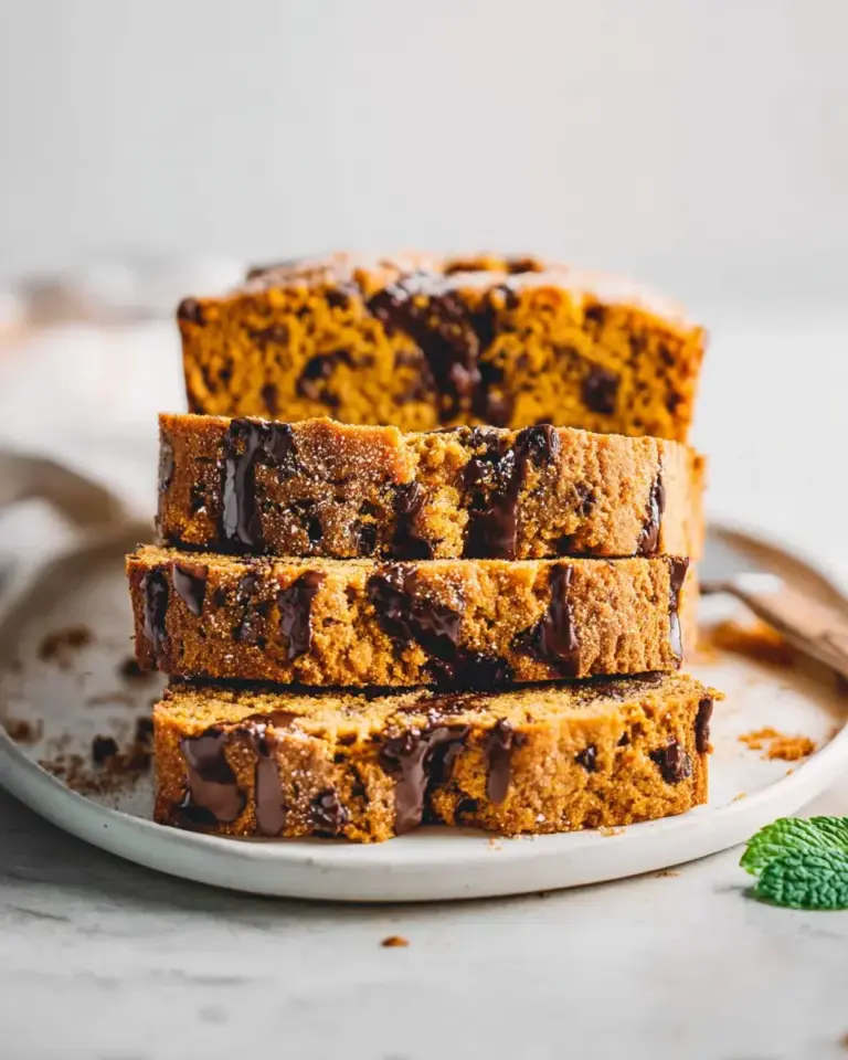 veganes Kürbis Schokoladenbrot Rezept