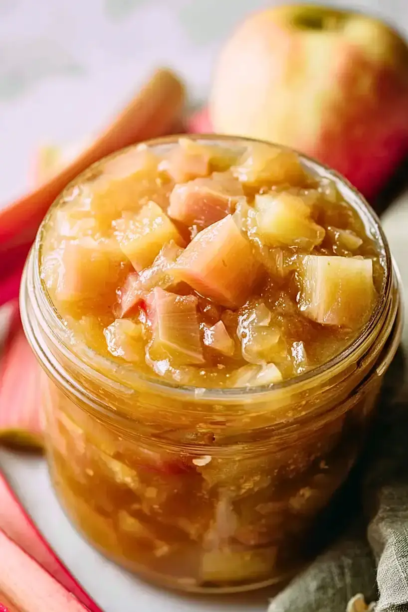 Apfel Rhabarber Kompott Rezept 3 Apfel Rhabarber Kompott einfach