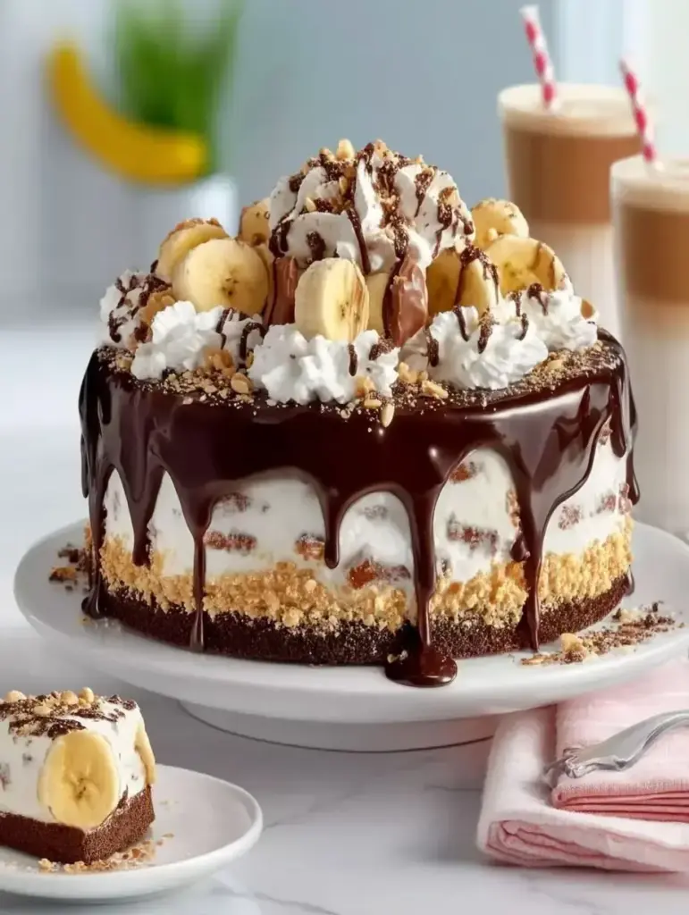 Banana Split Torte
