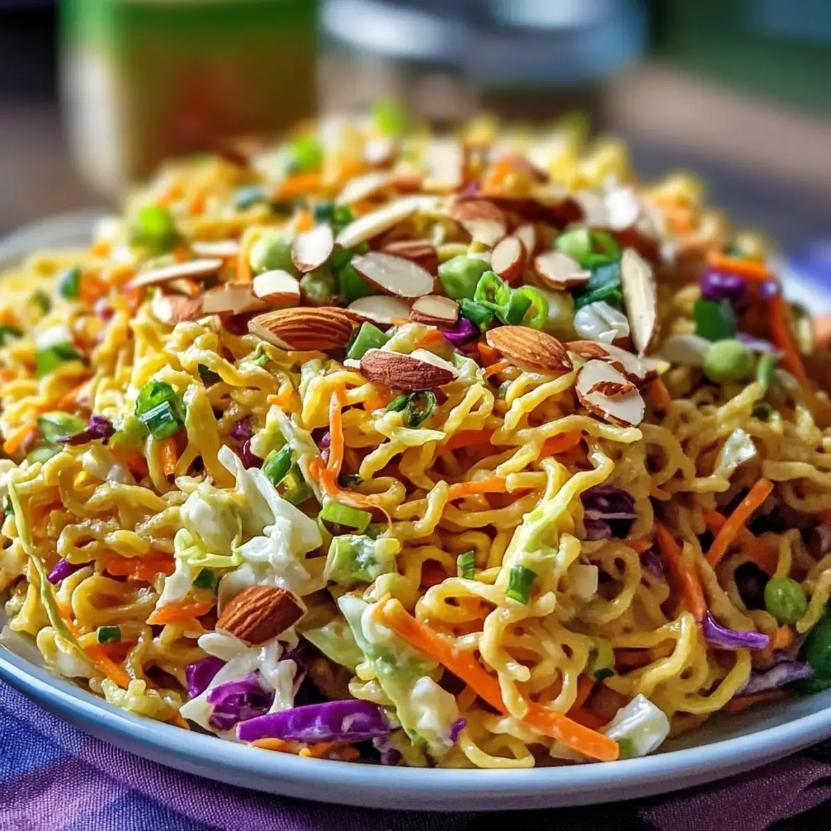 Bester Ramen-Nudelsalat – Ein köstlich einfacher Salat 2 Bester einfacher Ramen Nudelsalat