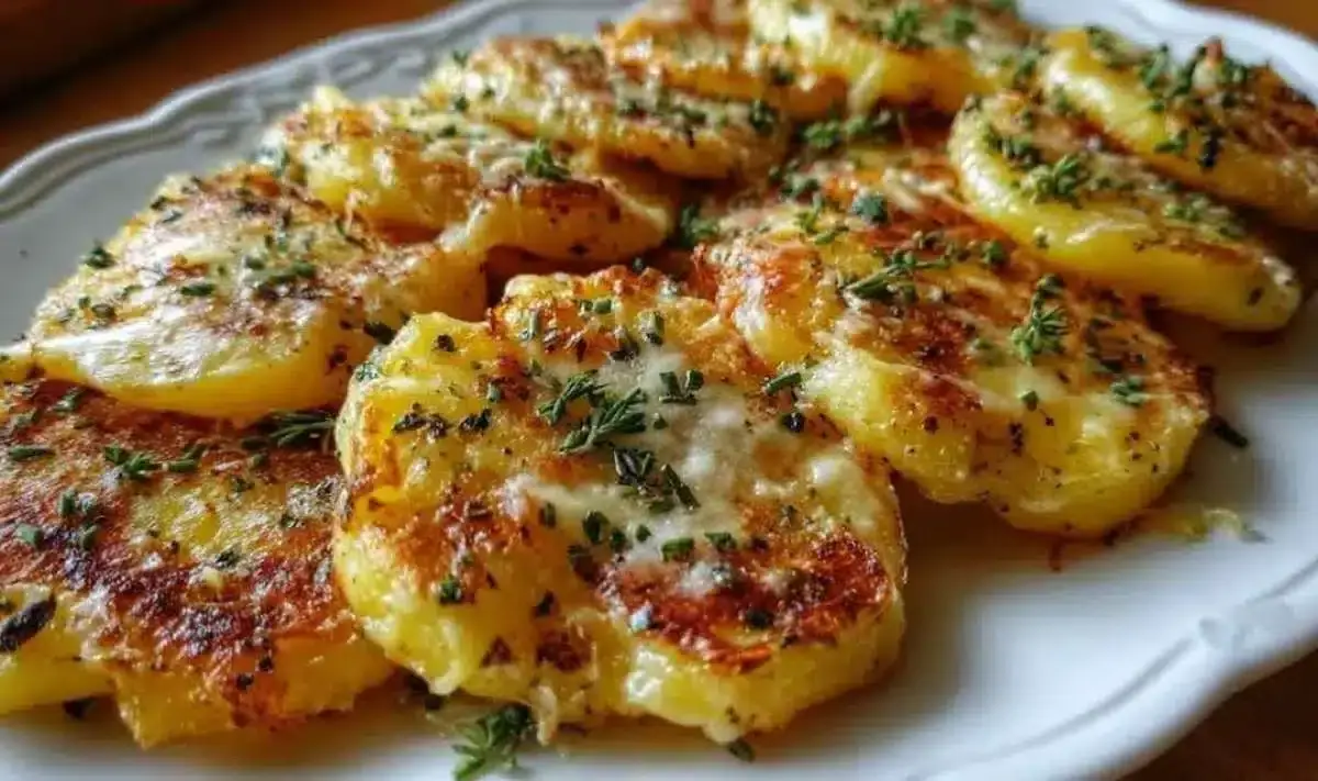 KartoffelKnoblauchKaseSchnelleBeilage