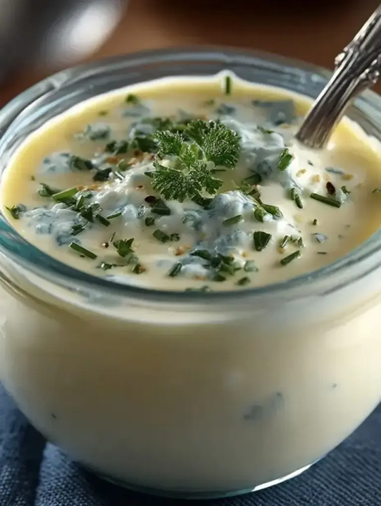 Omas bestes Joghurt-Dressing der Welt