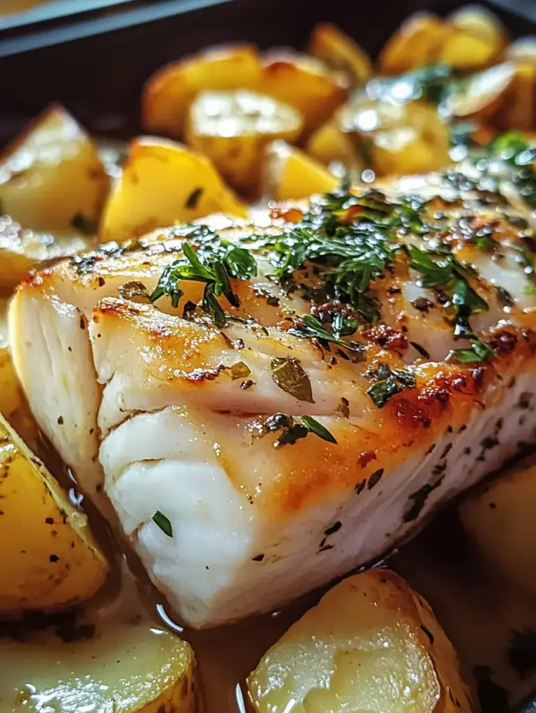 Portugiesischer Ofenfisch mit Kartoffeln