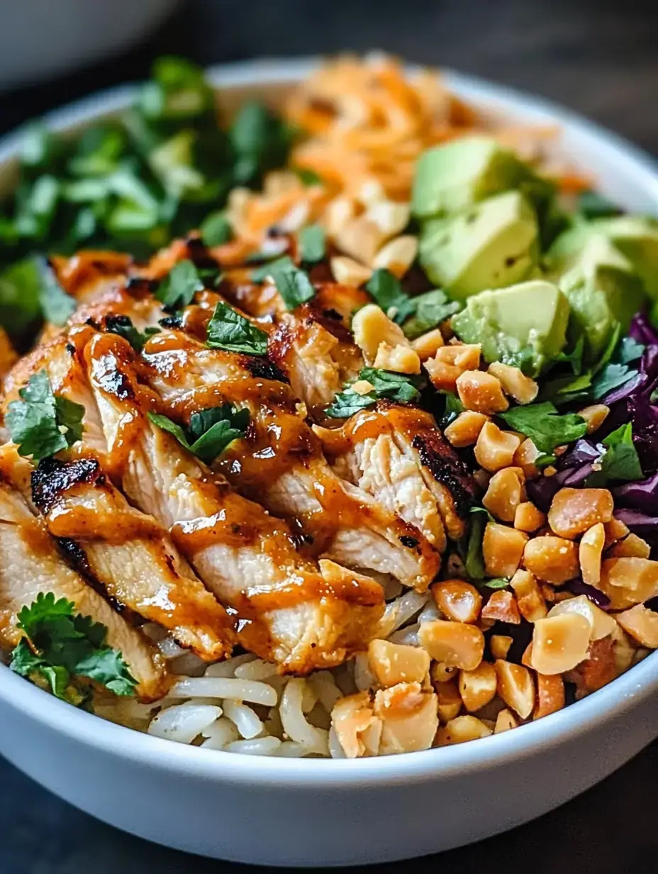 ThaiErdnussHahnchenBuddhaBowls