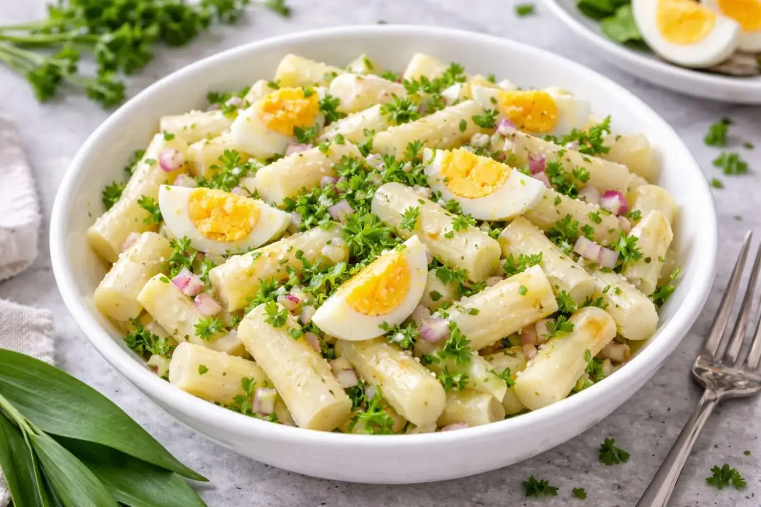 bestes rezept für spargelsalat zubereiten