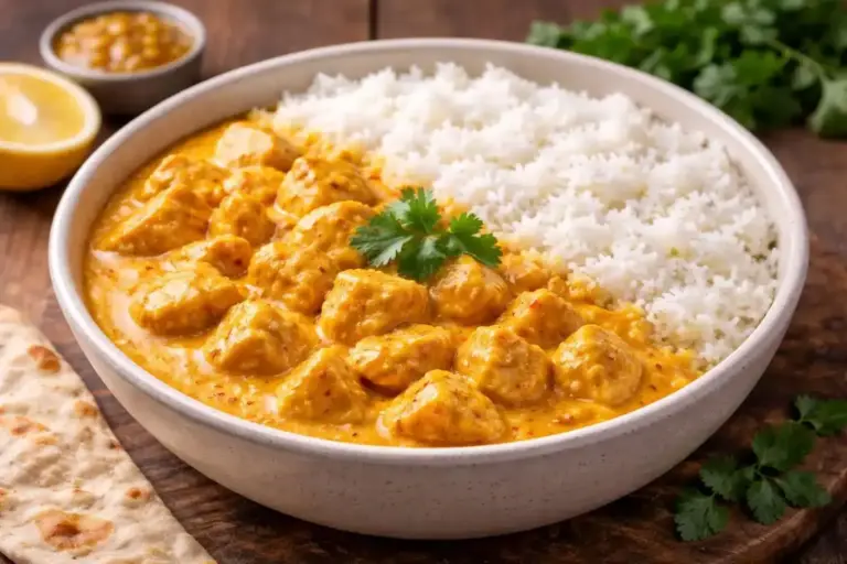 cremiges Hähnchen Curry Rezept